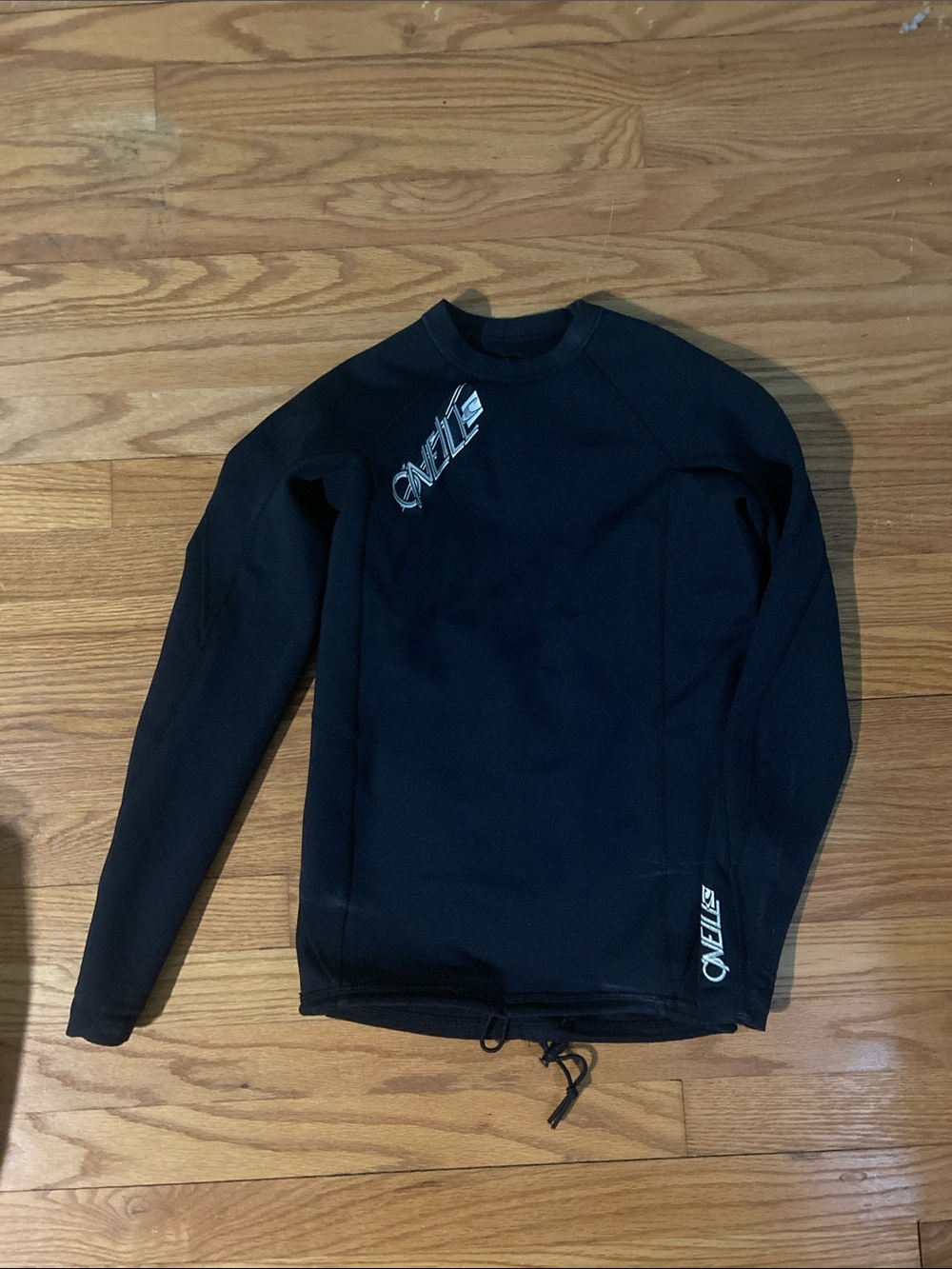 O'Neill Men's Black Long-Sleeve Rash Guard